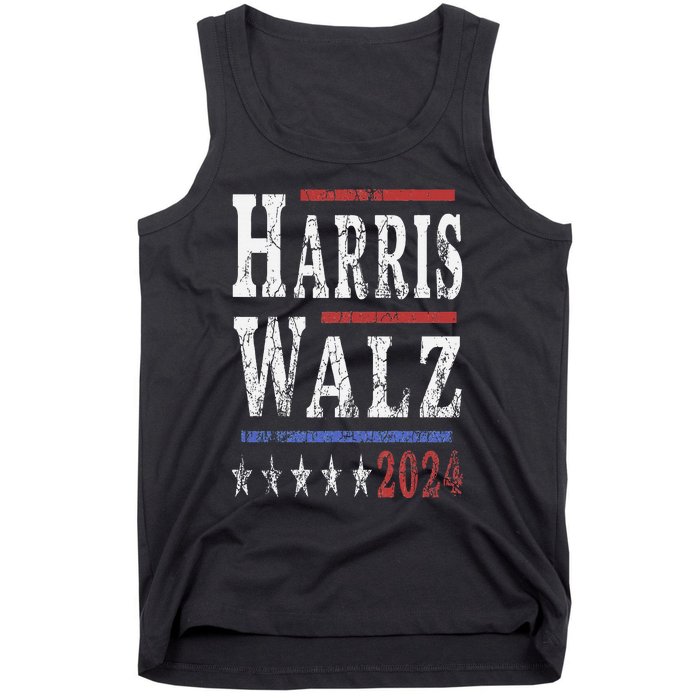 Harris Walz 2024 Election Kamala Harris Tim Waltz 2024 Tank Top