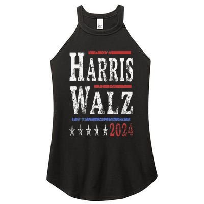 Harris Walz 2024 Election Kamala Harris Tim Waltz 2024 Women’s Perfect Tri Rocker Tank