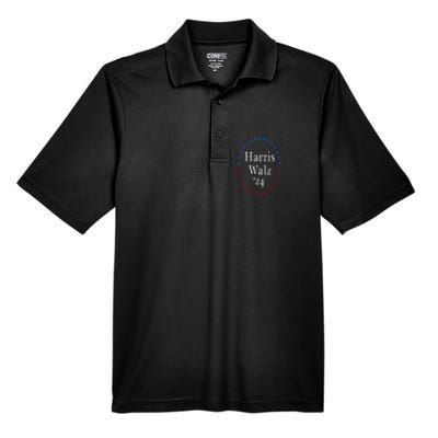 Harris Walz 2024 For President Patriotic Kamala Waltz 2024 Men's Origin Performance Pique Polo