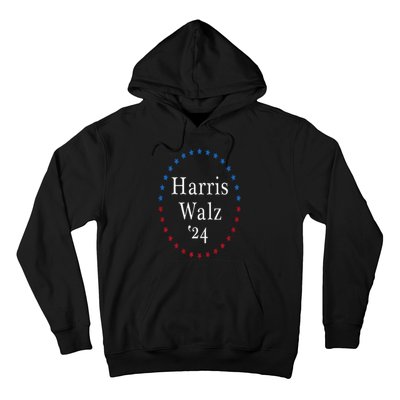 Harris Walz 2024 For President Patriotic Kamala Waltz 2024 Hoodie