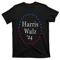 Harris Walz 2024 For President Patriotic Kamala Waltz 2024 T-Shirt