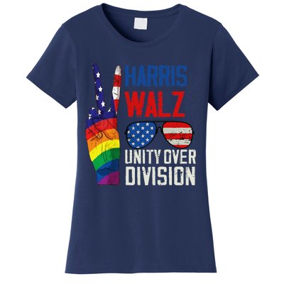 Harris Walz 2024 Unity Over Division Harris Walz 2024 Women's T-Shirt