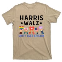 Harris Walz 2024 Unity Over Division Harris Walz 2024 T-Shirt