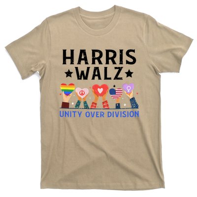 Harris Walz 2024 Unity Over Division Harris Walz 2024 T-Shirt