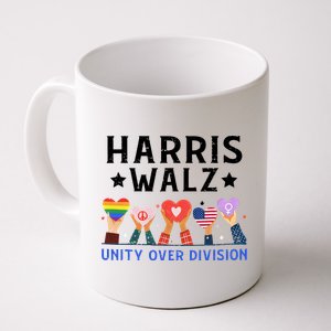 Harris Walz 2024 Unity Over Division Harris Walz 2024 Coffee Mug