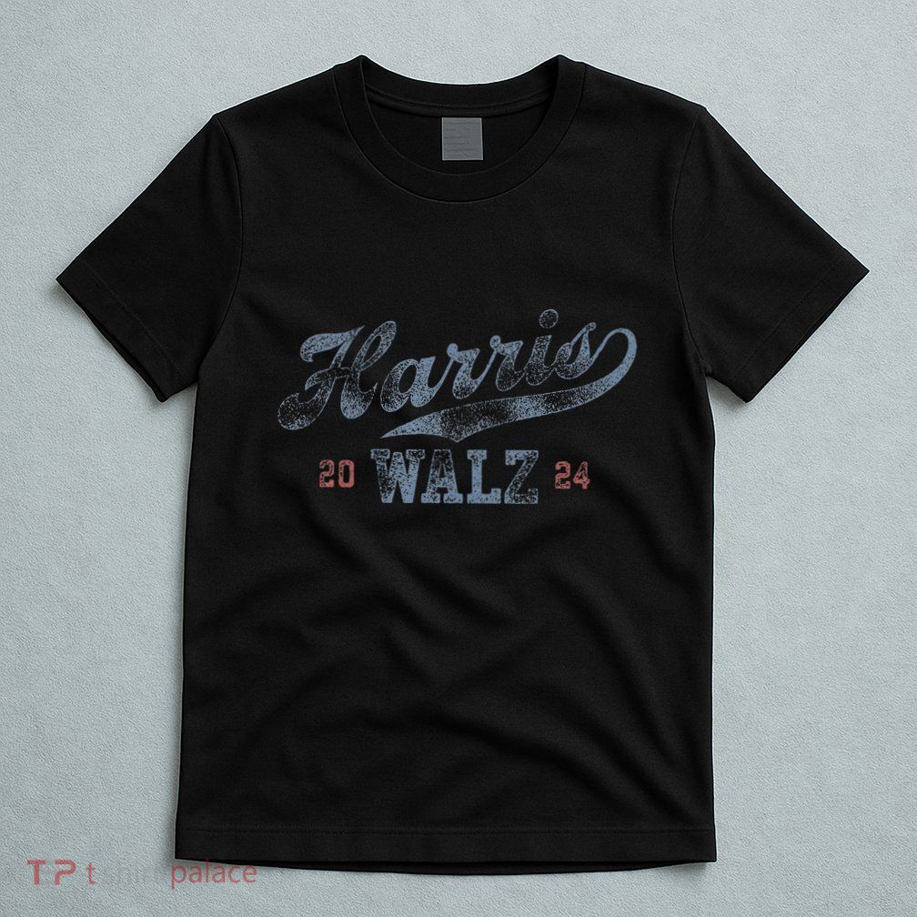 Harris Waltz 2024 Baseball Script Women Harris Waltz 2024 T-Shirt