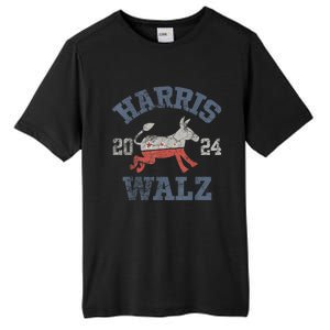 Harris Waltz 2024 Election Kamala Harris Tim Waltz 2024 Tall Fusion ChromaSoft Performance T-Shirt