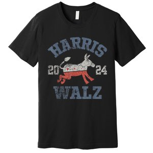 Harris Waltz 2024 Election Kamala Harris Tim Waltz 2024 Premium T-Shirt