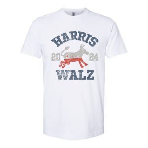 Harris Waltz 2024 Election Kamala Harris Tim Waltz 2024 Softstyle CVC T-Shirt