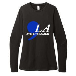 Harris Walz 2024 Comma La And The Coach Womens CVC Long Sleeve Shirt