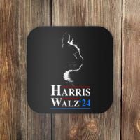 Harris Waltz 2024 Election Funny Cat Kamala Harris Tim Walz Coaster