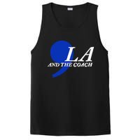 Harris Walz 2024 Comma La And The Coach PosiCharge Competitor Tank