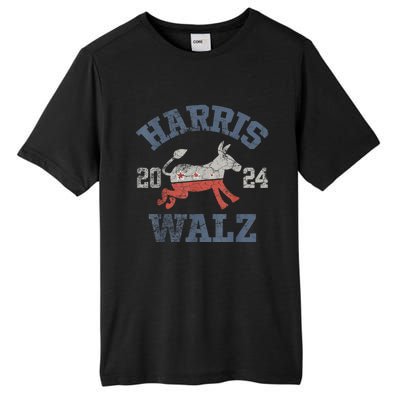 Harris Waltz 2024 Election Kamala Harris Tim Waltz 2024 Tall Fusion ChromaSoft Performance T-Shirt