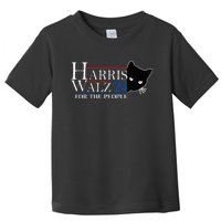 Harris Waltz 2024 For The People Cat Lady Kamala Harris 2024 Toddler T-Shirt