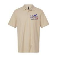 Harris Waltz 2024 WeRe Not Going Back Funny Cat Lady Gift Softstyle Adult Sport Polo