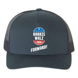 Harris Walz 2024 Forward! Gift Yupoong Adult 5-Panel Trucker Hat