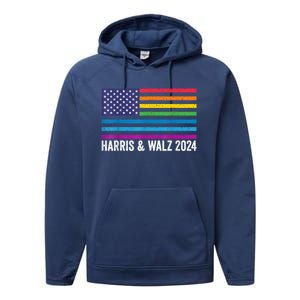 Harris Waltz 2024 Election Kamala Harris Tim Waltz 2024 Performance Fleece Hoodie