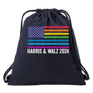 Harris Waltz 2024 Election Kamala Harris Tim Waltz 2024 Drawstring Bag