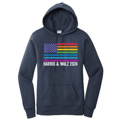 Harris Waltz 2024 Election Kamala Harris Tim Waltz 2024 Women's Pullover Hoodie