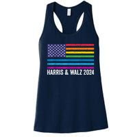 Harris Waltz 2024 Election Kamala Harris Tim Waltz 2024 Women's Racerback Tank