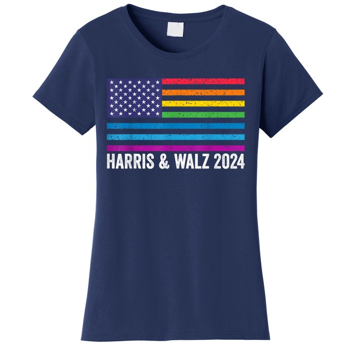 Harris Waltz 2024 Election Kamala Harris Tim Waltz 2024 Women's T-Shirt