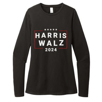 Harris Walz 2024 Election Kamala Harris Tim Waltz 2024 Womens CVC Long Sleeve Shirt