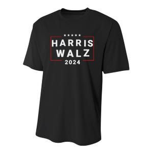 Harris Walz 2024 Election Kamala Harris Tim Waltz 2024 Youth Performance Sprint T-Shirt