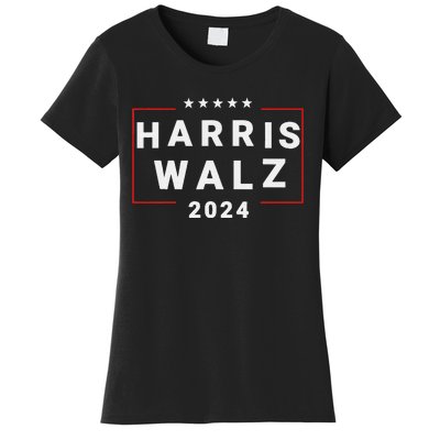 Harris Walz 2024 Election Kamala Harris Tim Waltz 2024 Women's T-Shirt