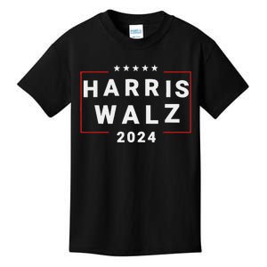 Harris Walz 2024 Election Kamala Harris Tim Waltz 2024 Kids T-Shirt