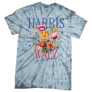 Harris Walz 2024 Election President Kamala Harris Tim Waltz Tie-Dye T-Shirt