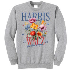 Harris Walz 2024 Election President Kamala Harris Tim Waltz Tall Sweatshirt