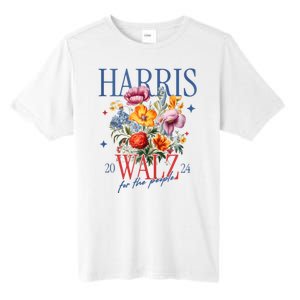 Harris Walz 2024 Election President Kamala Harris Tim Waltz Tall Fusion ChromaSoft Performance T-Shirt