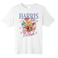 Harris Walz 2024 Election President Kamala Harris Tim Waltz Tall Fusion ChromaSoft Performance T-Shirt