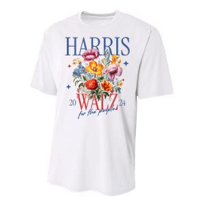 Harris Walz 2024 Election President Kamala Harris Tim Waltz Performance Sprint T-Shirt