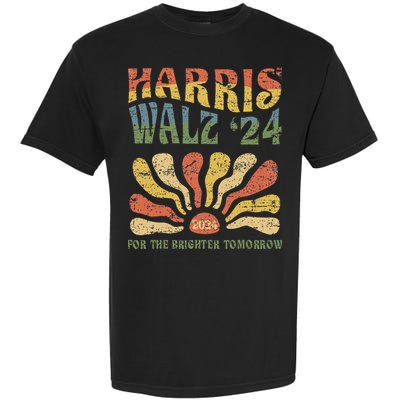 Harris Walz 2024 For President Patriotic Kamala Waltz 2024 Garment-Dyed Heavyweight T-Shirt