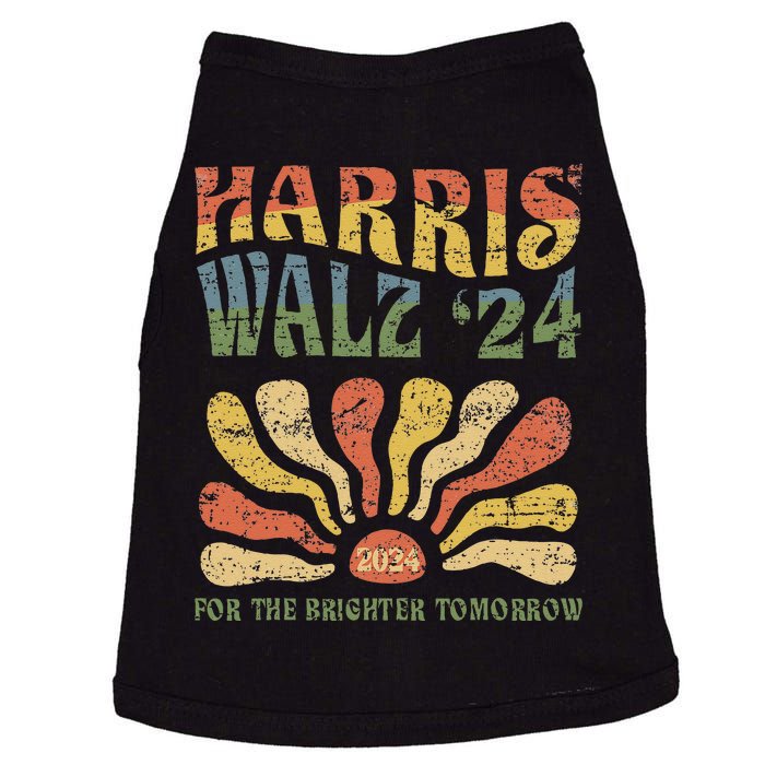 Harris Walz 2024 For President Patriotic Kamala Waltz 2024 Doggie Tank