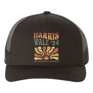 Harris Walz 2024 For President Patriotic Kamala Waltz 2024 Yupoong Adult 5-Panel Trucker Hat