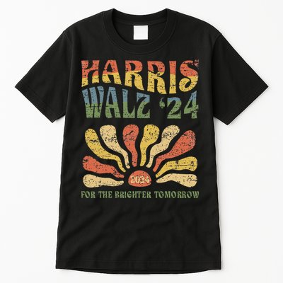 Harris Walz 2024 For President Patriotic Kamala Waltz 2024 Tall T-Shirt