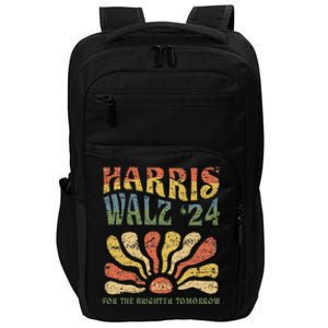 Harris Walz 2024 For President Patriotic Kamala Waltz 2024 Impact Tech Backpack