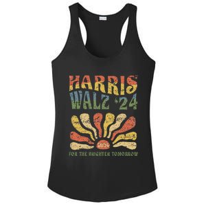 Harris Walz 2024 For President Patriotic Kamala Waltz 2024 Ladies PosiCharge Competitor Racerback Tank