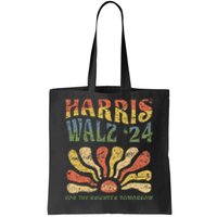 Harris Walz 2024 For President Patriotic Kamala Waltz 2024 Tote Bag