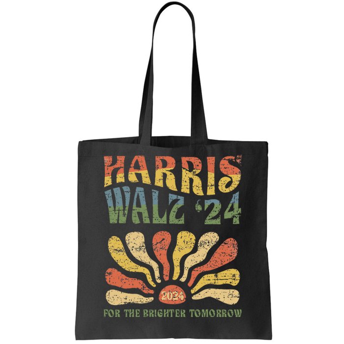 Harris Walz 2024 For President Patriotic Kamala Waltz 2024 Tote Bag