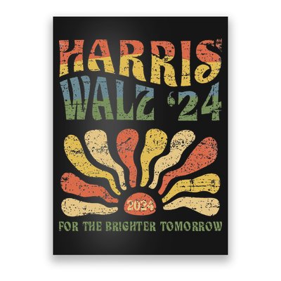 Harris Walz 2024 For President Patriotic Kamala Waltz 2024 Poster