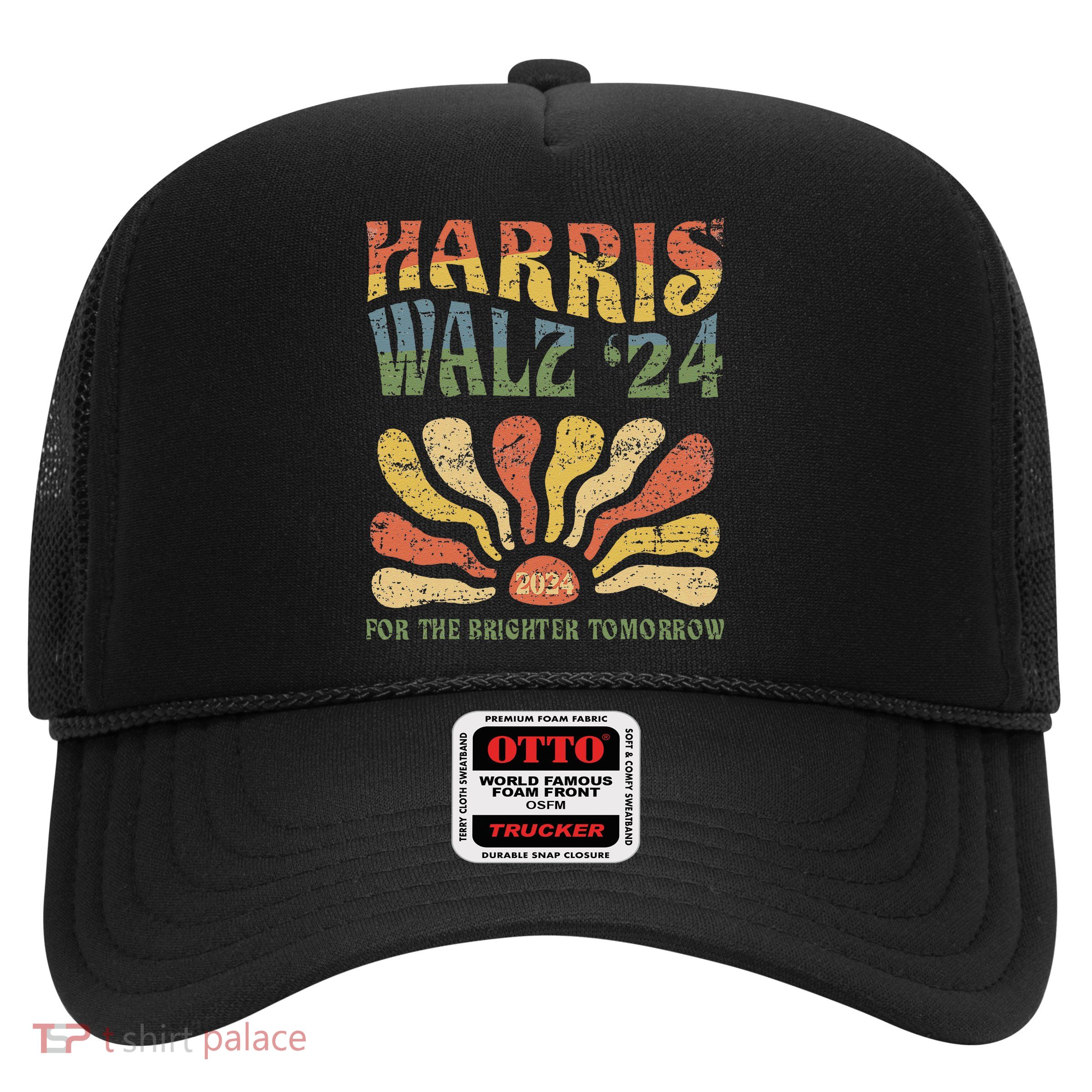 Harris Walz 2024 For President Patriotic Kamala Waltz 2024 Trucker Hat