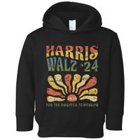 Harris Walz 2024 For President Patriotic Kamala Waltz 2024 Toddler Hoodie