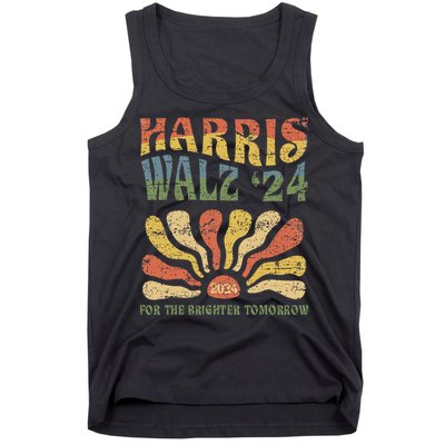Harris Walz 2024 For President Patriotic Kamala Waltz 2024 Tank Top