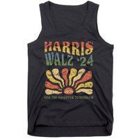 Harris Walz 2024 For President Patriotic Kamala Waltz 2024 Tank Top