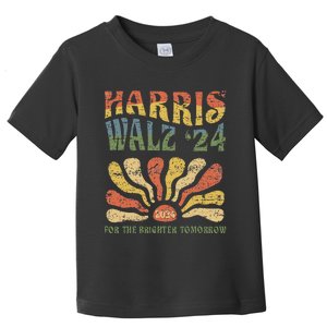 Harris Walz 2024 For President Patriotic Kamala Waltz 2024 Toddler T-Shirt