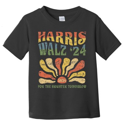 Harris Walz 2024 For President Patriotic Kamala Waltz 2024 Toddler T-Shirt