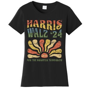 Harris Walz 2024 For President Patriotic Kamala Waltz 2024 Women's T-Shirt